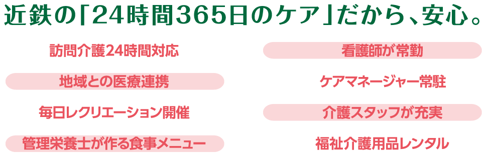 近鉄ウェルスマイル八戸ノ里8つの特徴